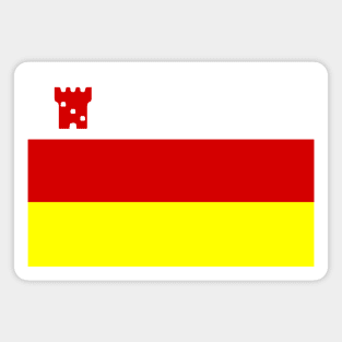 Flag of Santa Barbara, California Magnet